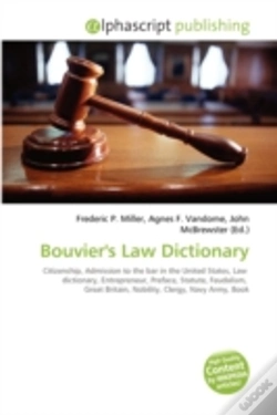 Capa do artigo Bouvier'S Law Dictionary