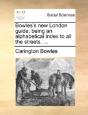 Bowles'S New London Guide; Being An Alph - Preview