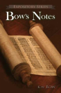 Bow'S Notes - Preview