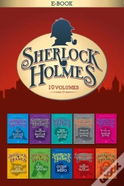 Capa do artigo Box Sherlock Holmes Com 10 Livros