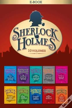 Capa do artigo Box Sherlock Holmes Com 10 Livros