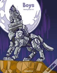 Boys Coloring Book 1 & 2
