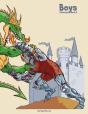 Boys Coloring Book 2 - Preview