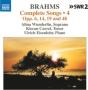 Brahms: Complete Songs - CD - Preview