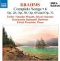 Brahms: Complete Songs - CD - Preview