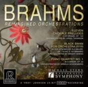 Capa do artigo Brahms: Reimagined Orchestrations - CD