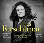 Capa do artigo Brahms: Violin Concerto/Suk: Fantasy - CD