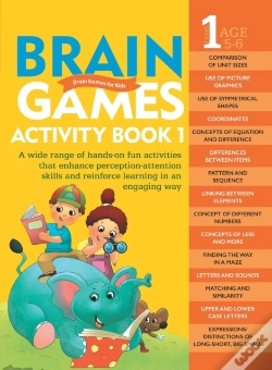 Capa do artigo Brain Games Activity Book 1(Level-1)