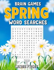 Brain Games Spring Word Searches Large Print