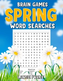 Capa do artigo Brain Games Spring Word Searches Large Print
