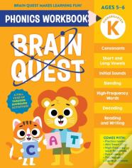 Brain Quest Phonics Workbook: Kindergarten