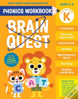 Capa do artigo Brain Quest Phonics Workbook: Kindergarten