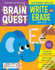 Brain Quest Write And Erase: Alphabet Skills