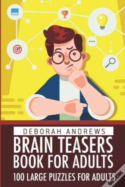 Capa do artigo Brain Teaser Puzzles Book For Adults