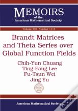 Brandt Matrices And Theta Series Over Global Function Fields