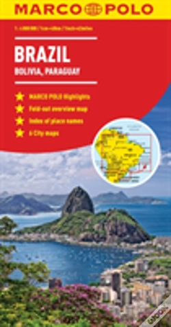 Capa do artigo Brazil, Bolivia, Paraguay, Uruguay Marco Polo Map
