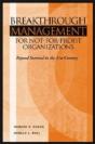 Breakthrough Management For Not-For-Profit Organizations - Preview