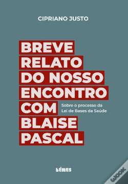 Capa do artigo Breve Relato do Nosso Encontro com Blaise Pascal