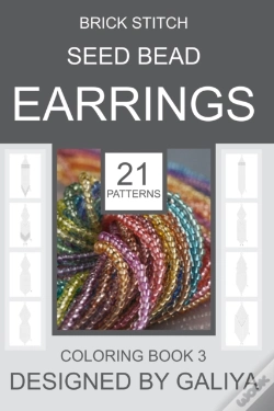 Capa do artigo Brick Stitch Seed Bead Earrings. Coloring Book 3