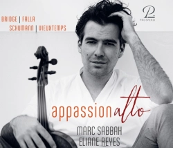 Capa do artigo Bridge/Falla/Schumann/Vieuxtemps: Appassionalto - CD