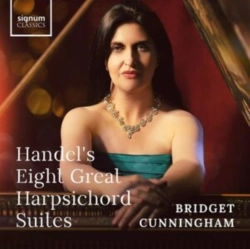 Capa do artigo Bridget Cunningham: Handel's Eight Great Harpsichord Suites - CD