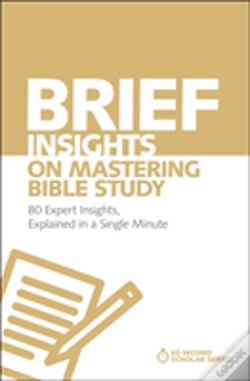 Capa do artigo Brief Insights On Mastering Bible Study