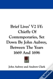 Capa do artigo Brief Lives