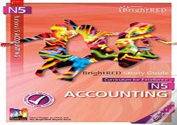 Brightred Study Guide N5 Accounting - New Edition