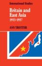 Britain And East Asia 1933â€“1937 - Preview