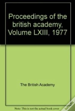 Capa do artigo British Academy Proceedings