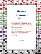 Capa do artigo British Acrostics Vol. Iii