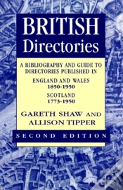 Capa do artigo British Directories 2nd Ed