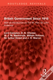 Capa do artigo British Government Since 1918