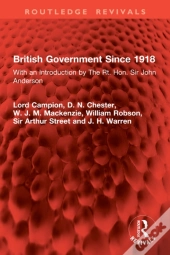 British Government Since 1918