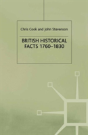 British Historical Facts, 1760-1830 - Preview