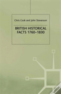 Capa do artigo British Historical Facts, 1760-1830