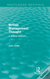 Capa do artigo British Management Thought (Routledge Revivals)