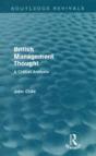 British Management Thought (Routledge Revivals) - Preview
