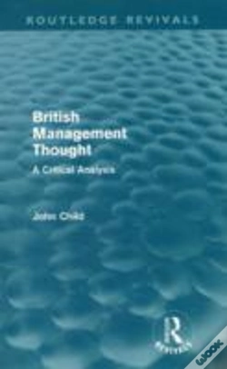 Capa do artigo British Management Thought (Routledge Revivals)