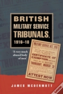 Capa do artigo British Military Service Tribunals, 1916â€“18