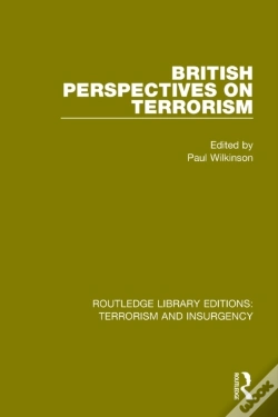 Capa do artigo British Perspectives On Terrorism (Rle: Terrorism & Insurgency)