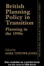 British Planning Policy In Transition - Preview