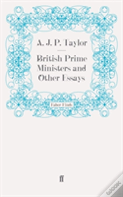 Capa do artigo British Prime Ministers And Other Essays