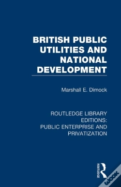 Capa do artigo British Public Utilities And National Development