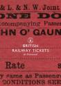 British Railway Tickets - Preview