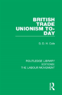British Trade Unionism To-Day - Preview