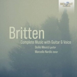 Capa do artigo Britten: Complete Music With Guitar & Voice - CD