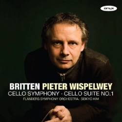Capa do artigo Britten/Pieter Wispelwey: Cello Symphony/Cello Suite No. 1 - CD