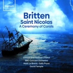 Capa do artigo Britten: Saint Nicolas/A Ceremony of Carols - CD