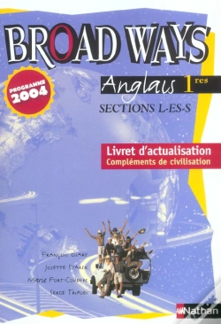Capa do artigo Broad Ways 1ère L/Es/S; Broad Ways ; Livret Actualisation